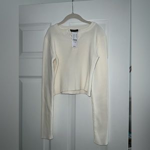 New Cropped Sweater Brandy Melville